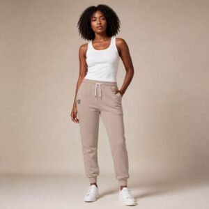 Essential Taupe Jogger Pants