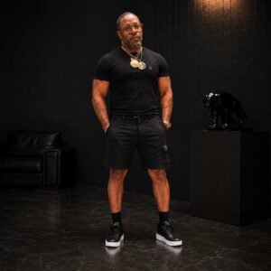 Black Cargo Shorts
