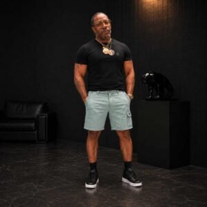 Sage Green Utility Cargo Shorts
