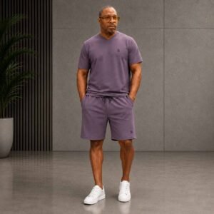 Mocha Polo Short Set