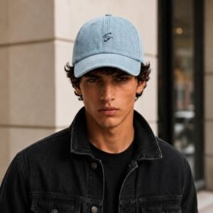 Light Blue Logo Cap