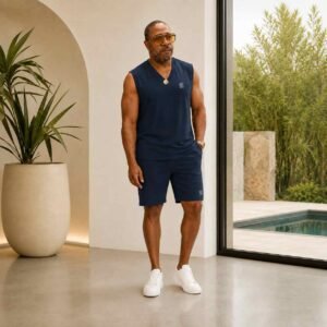 Men's Sleeveless Training Set
