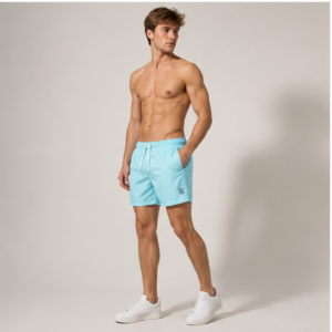 Aqua Minimal Swim Trunks