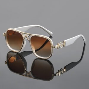 Square-frame Horse-eye Sunglasses For Men And Women